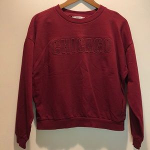 Chicago red sweater - Mango